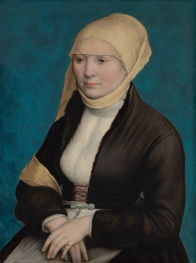 Ritratto di una donna della Germania meridionale da Hans Holbein